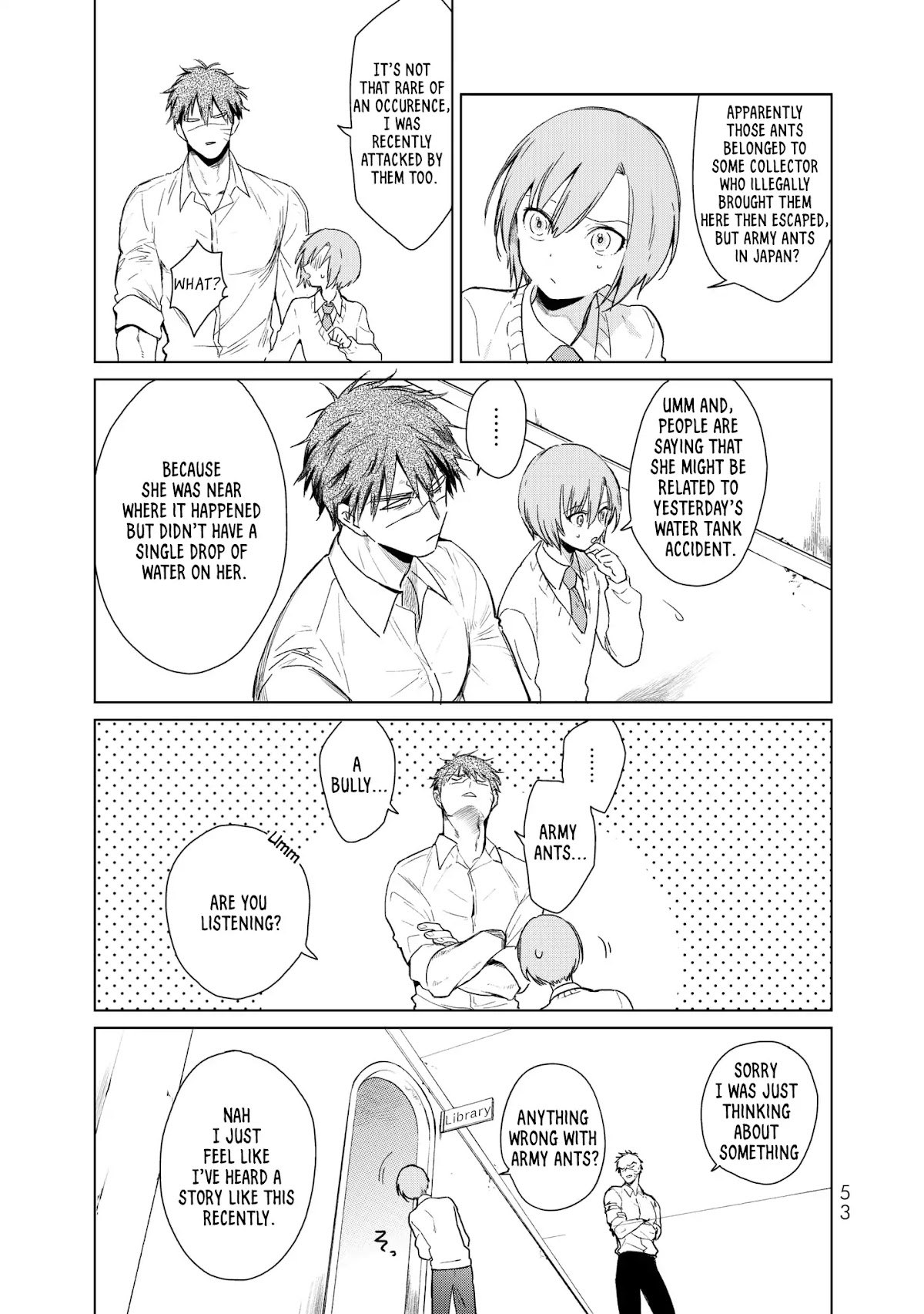 Kuroha & Nijisuke: Black Witch’s Divertimento Chapter 1 page 53 - Chapter 1: Reunion