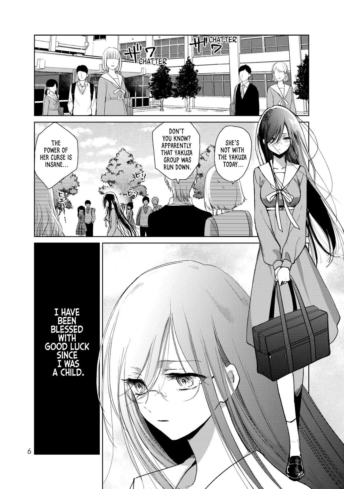 Kuroha & Nijisuke: Black Witch’s Divertimento Chapter 1 page 6 - Chapter 1: Reunion