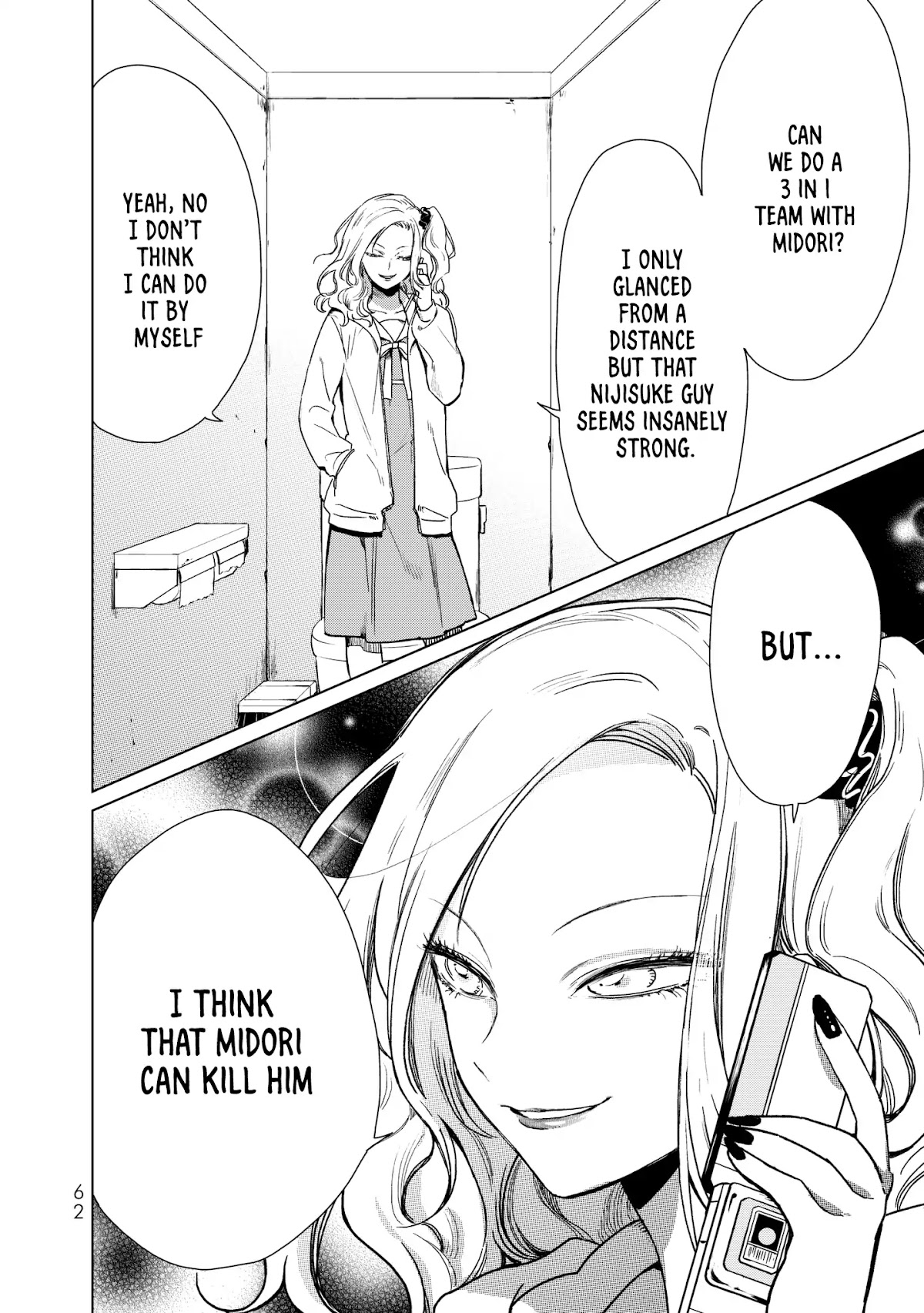 Kuroha & Nijisuke: Black Witch’s Divertimento Chapter 1 page 62 - Chapter 1: Reunion