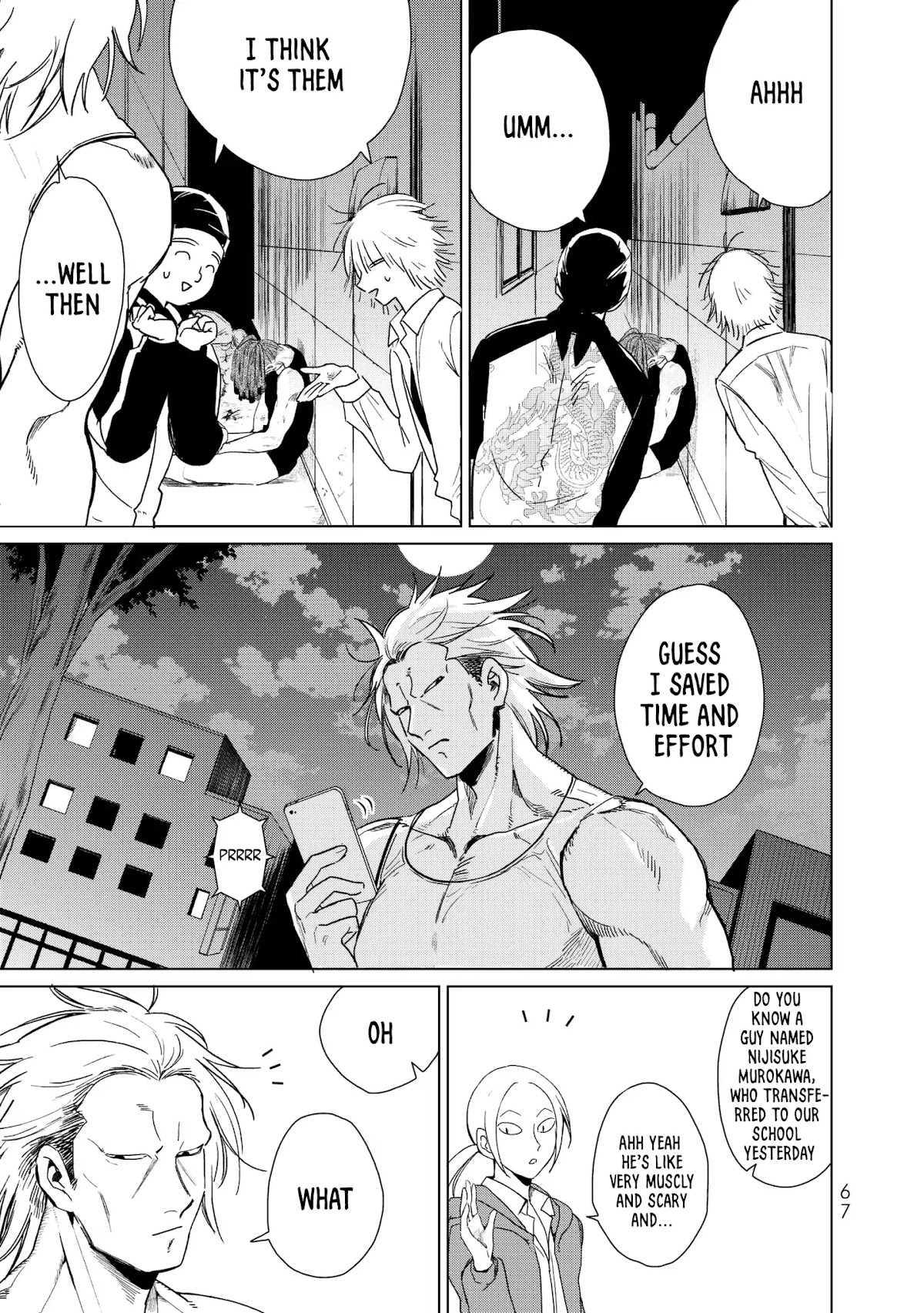 Kuroha & Nijisuke: Black Witch’s Divertimento Chapter 1 page 67 - Chapter 1: Reunion
