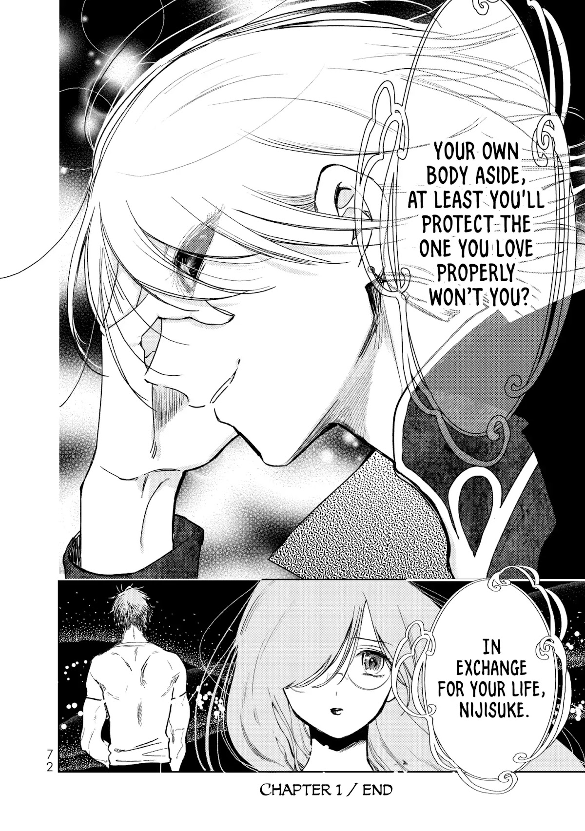 Kuroha & Nijisuke: Black Witch’s Divertimento Chapter 1 page 72 - Chapter 1: Reunion