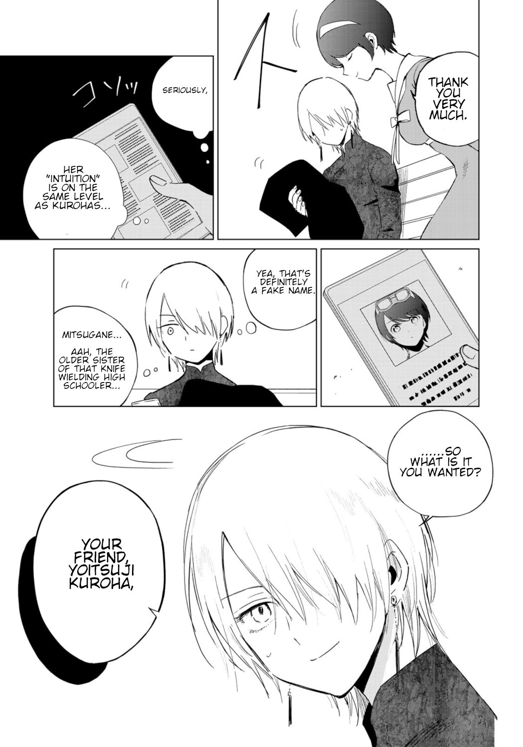 Kuroha & Nijisuke: Black Witch’s Divertimento Chapter 10 page 13 - Chapter 10: Complication