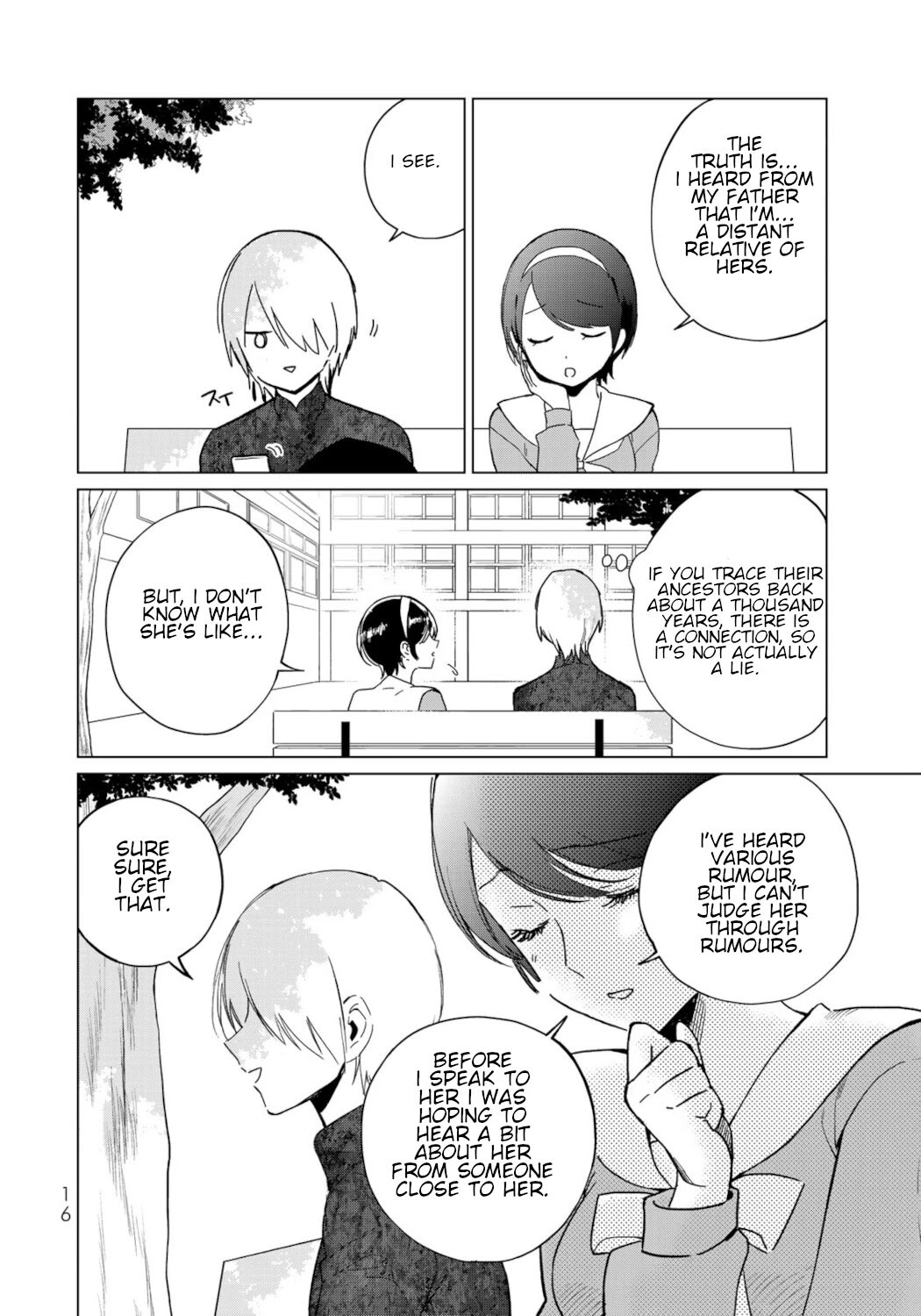 Kuroha & Nijisuke: Black Witch’s Divertimento Chapter 10 page 14 - Chapter 10: Complication