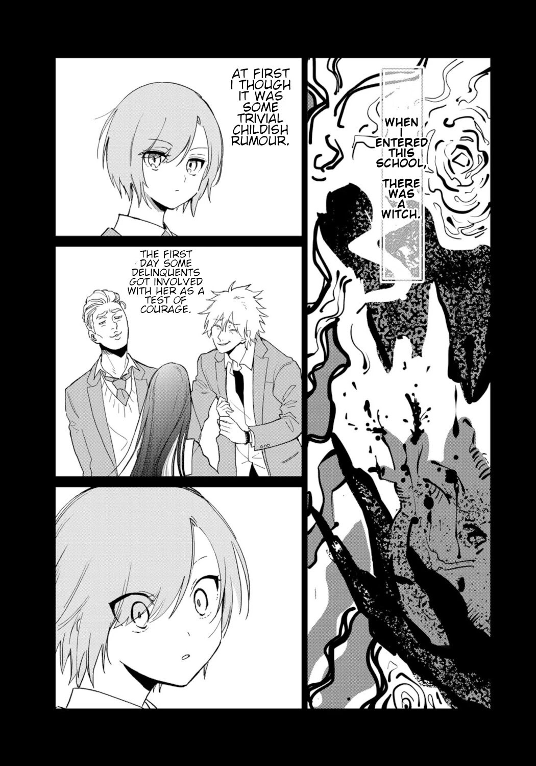 Kuroha & Nijisuke: Black Witch’s Divertimento Chapter 12 page 1 - Chapter 12: Battle