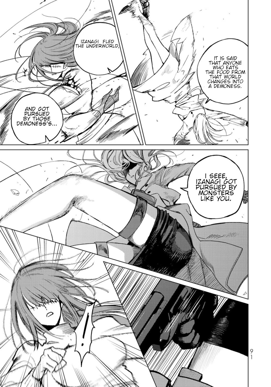 Kuroha & Nijisuke: Black Witch’s Divertimento Chapter 12 page 39 - Chapter 12: Battle