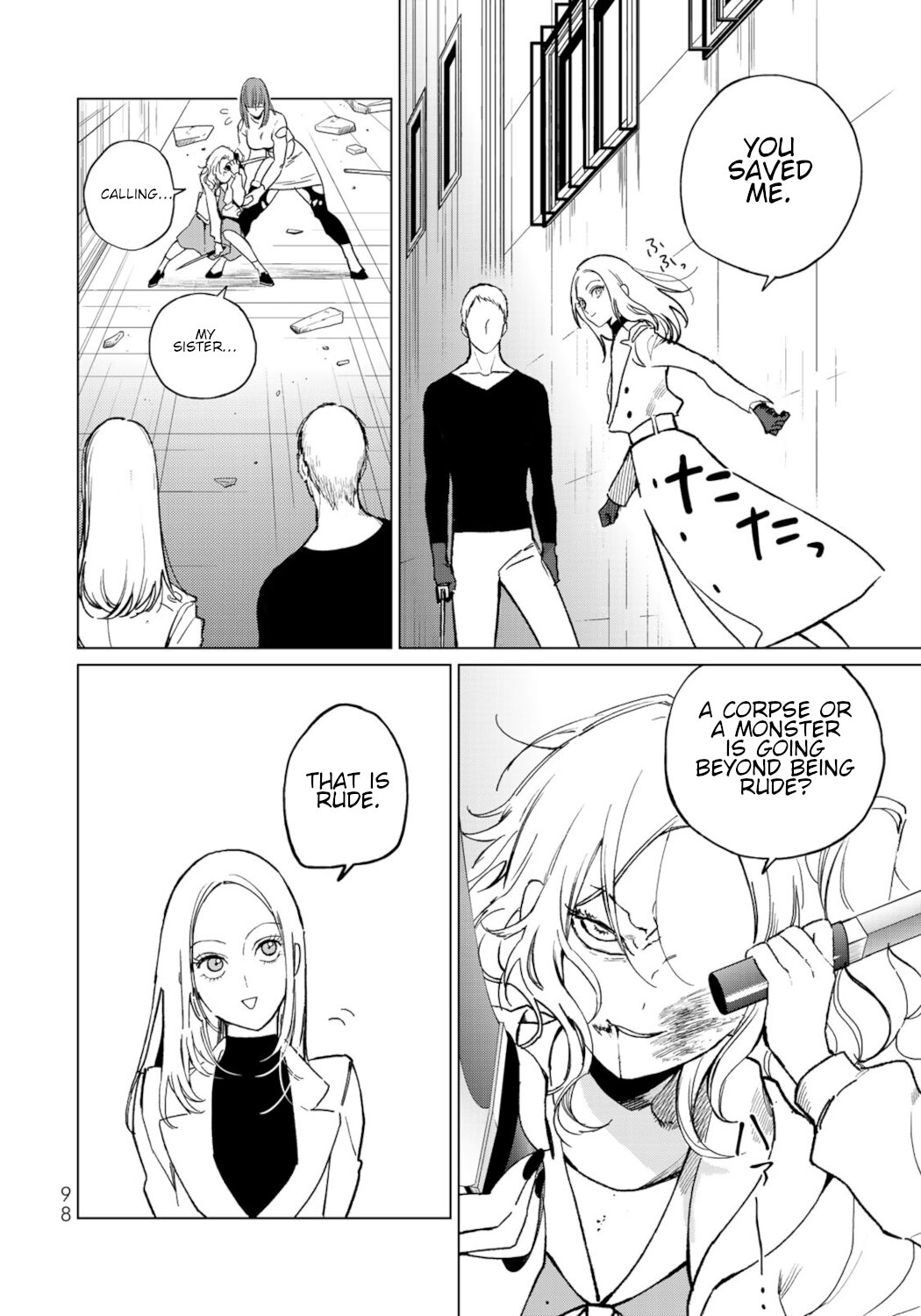 Kuroha & Nijisuke: Black Witch’s Divertimento Chapter 12 page 46 - Chapter 12: Battle