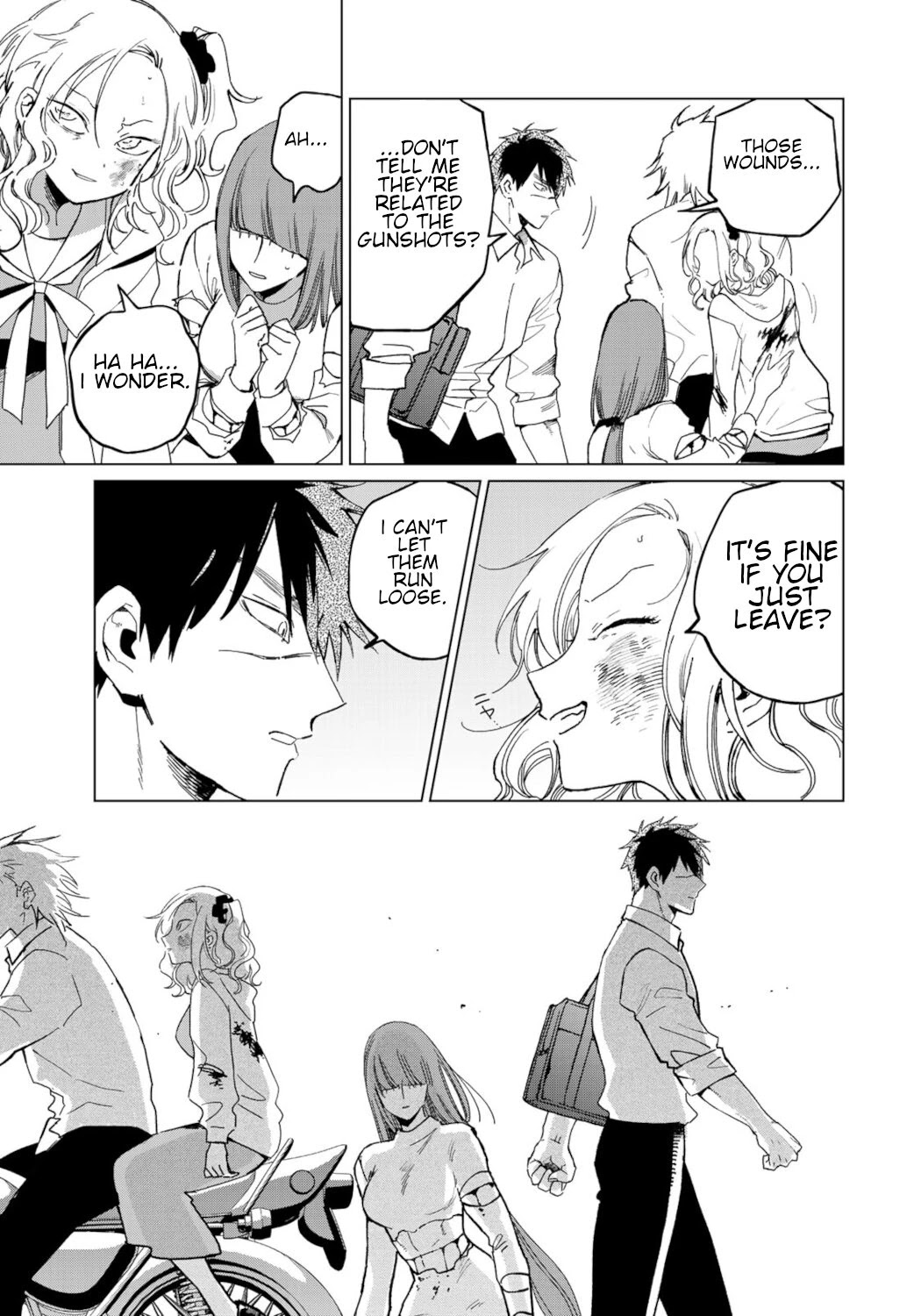 Kuroha & Nijisuke: Black Witch’s Divertimento Chapter 13 page 13 - Chapter 13: Shinigami