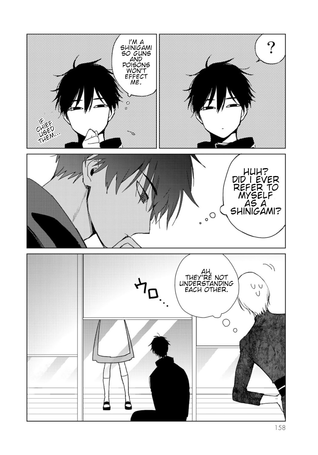 Kuroha & Nijisuke: Black Witch’s Divertimento Chapter 13 page 36 - Chapter 13: Shinigami