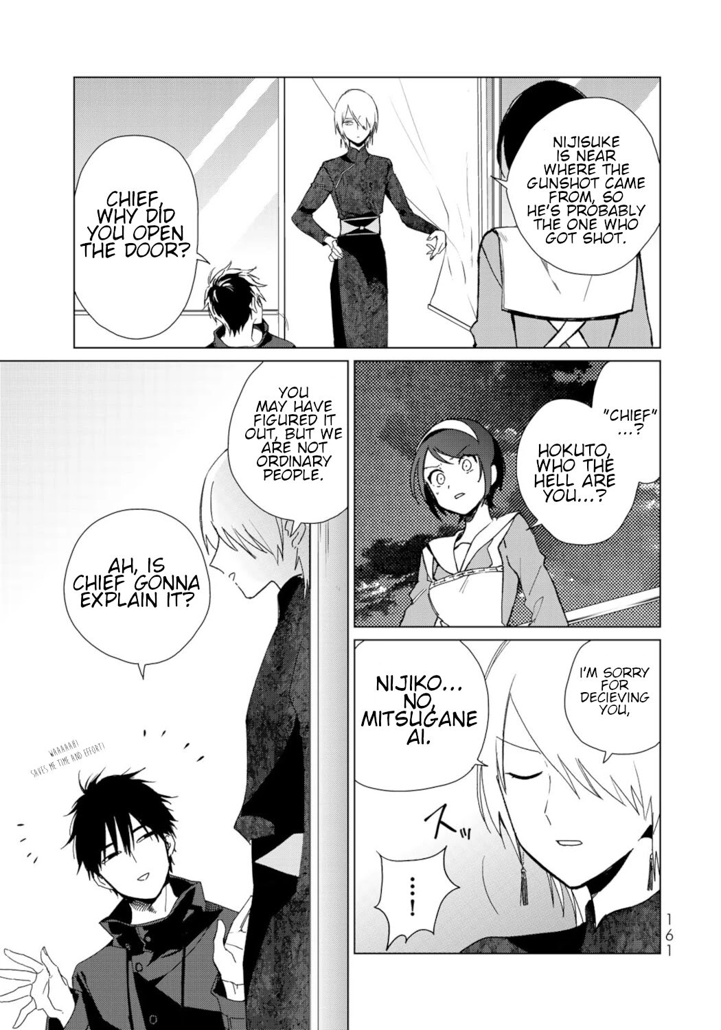 Kuroha & Nijisuke: Black Witch’s Divertimento Chapter 13 page 39 - Chapter 13: Shinigami