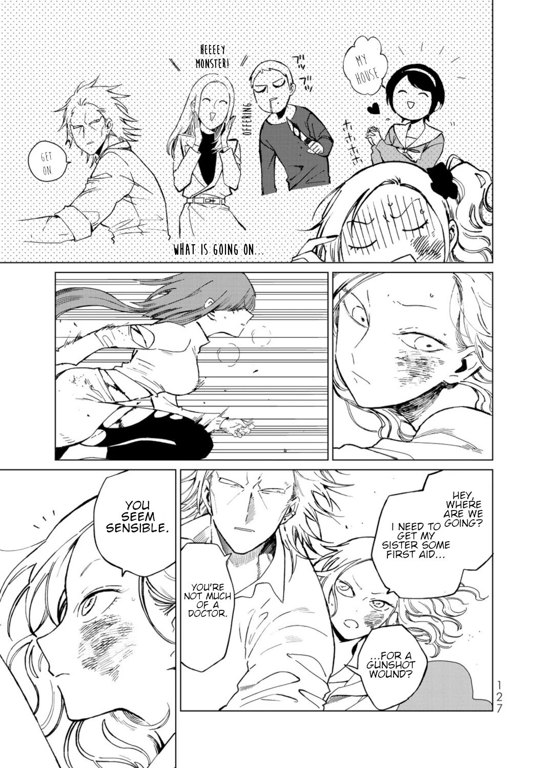 Kuroha & Nijisuke: Black Witch’s Divertimento Chapter 13 page 5 - Chapter 13: Shinigami