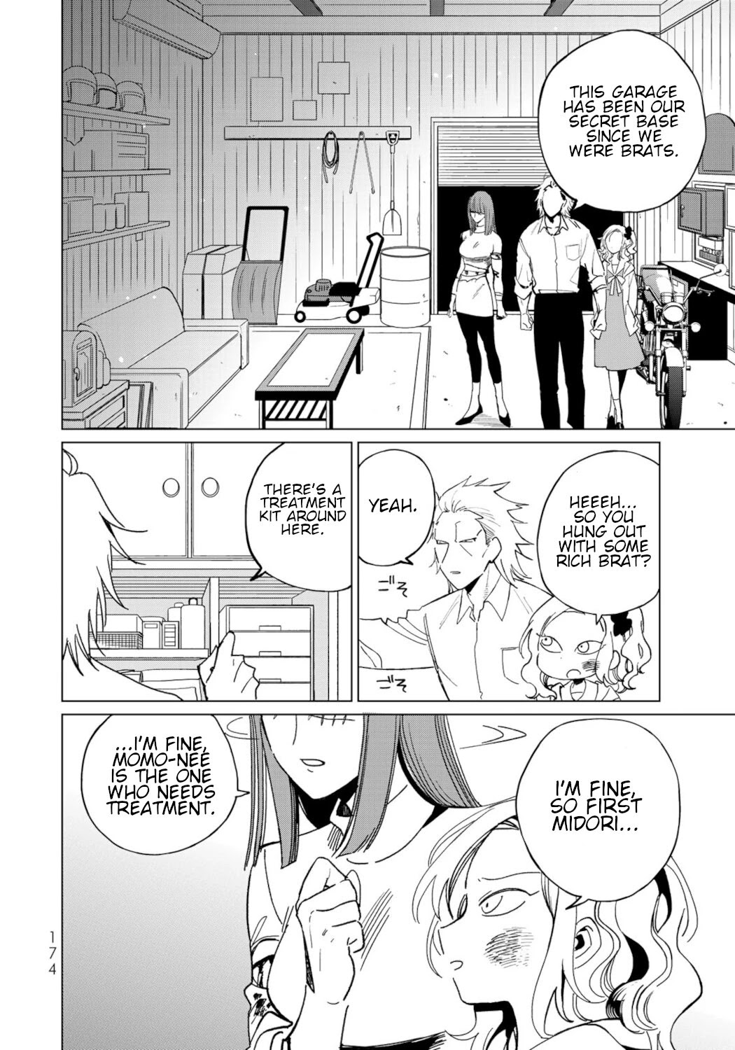 Kuroha & Nijisuke: Black Witch’s Divertimento Chapter 13 page 52 - Chapter 13: Shinigami