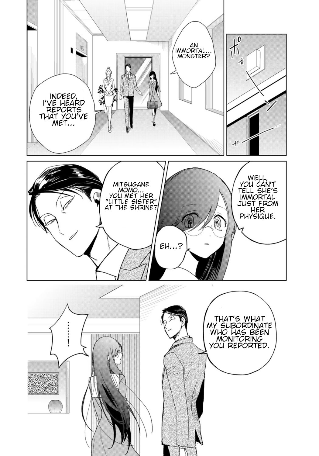 Kuroha & Nijisuke: Black Witch’s Divertimento Chapter 14 page 14 - Chapter 14: Monster