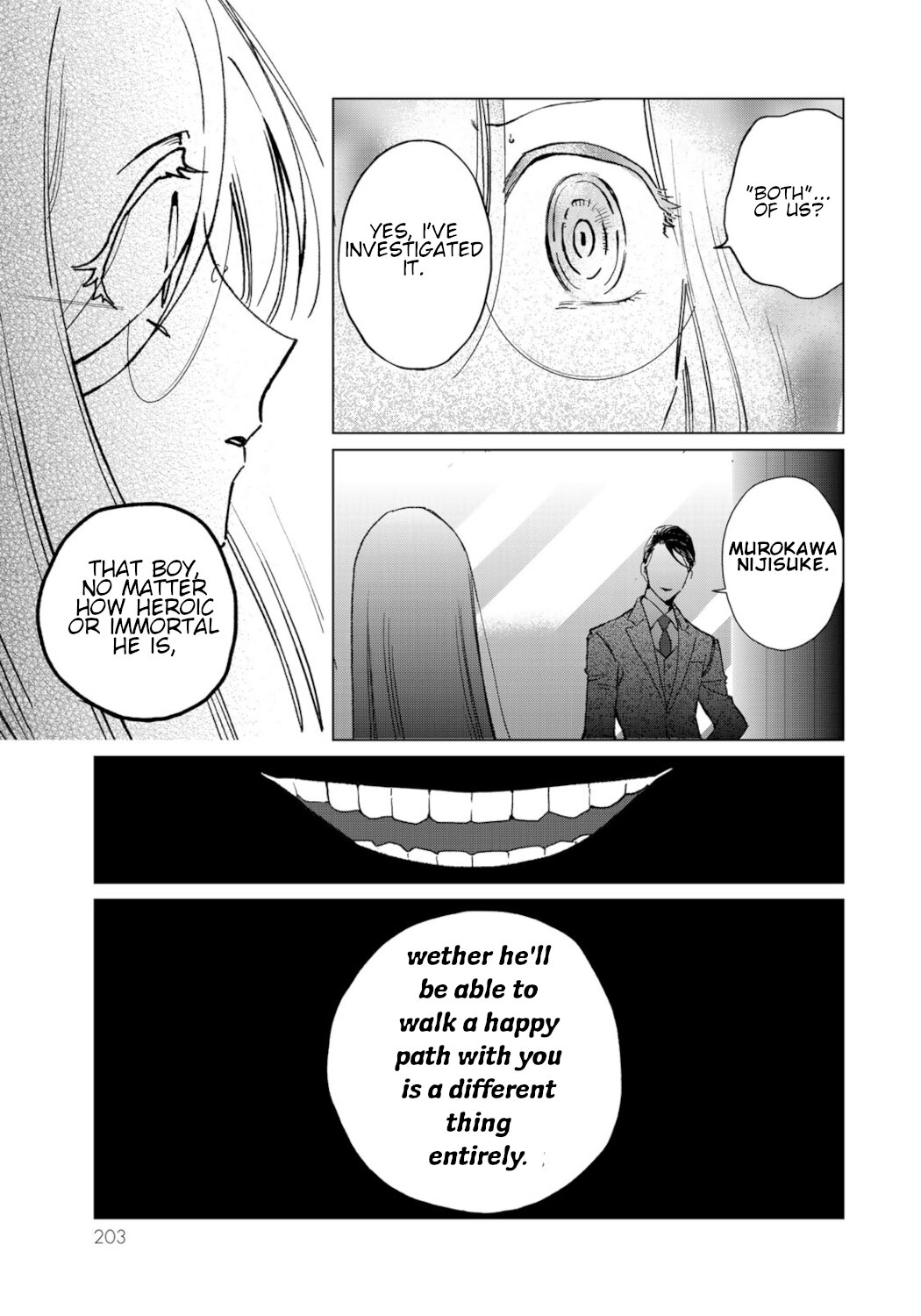 Kuroha & Nijisuke: Black Witch’s Divertimento Chapter 14 page 27 - Chapter 14: Monster