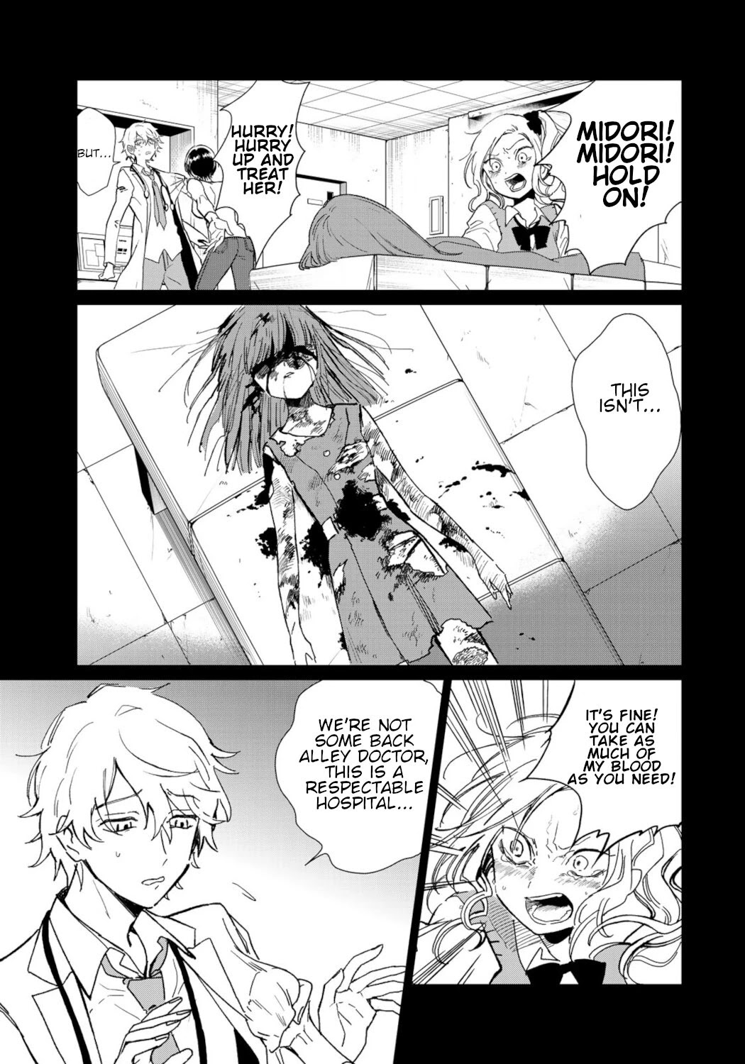Kuroha & Nijisuke: Black Witch’s Divertimento Chapter 14 page 7 - Chapter 14: Monster