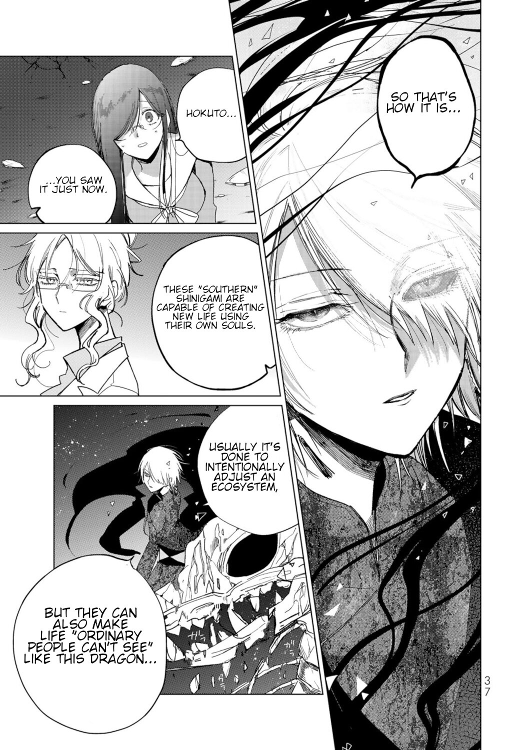 Kuroha & Nijisuke: Black Witch’s Divertimento Chapter 17 page 35 - Chapter 17: Surprise Attack