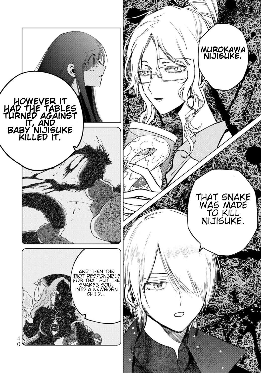 Kuroha & Nijisuke: Black Witch’s Divertimento Chapter 17 page 38 - Chapter 17: Surprise Attack