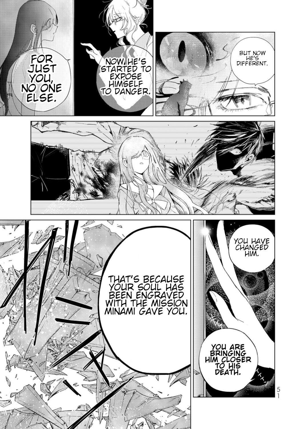 Kuroha & Nijisuke: Black Witch’s Divertimento Chapter 17 page 49 - Chapter 17: Surprise Attack