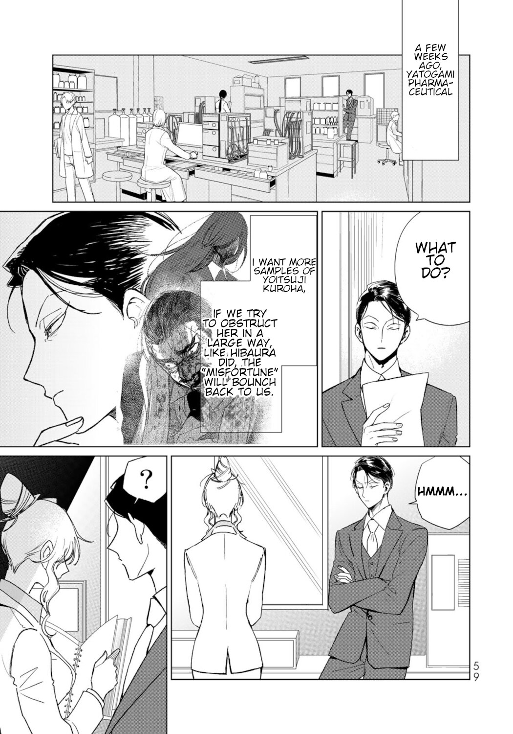 Kuroha & Nijisuke: Black Witch’s Divertimento Chapter 18 page 1 - Chapter 18: incitement