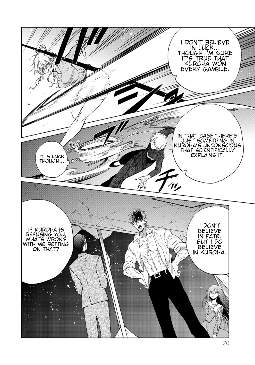 Kuroha & Nijisuke: Black Witch’s Divertimento Chapter 18 page 12 - Chapter 18: incitement