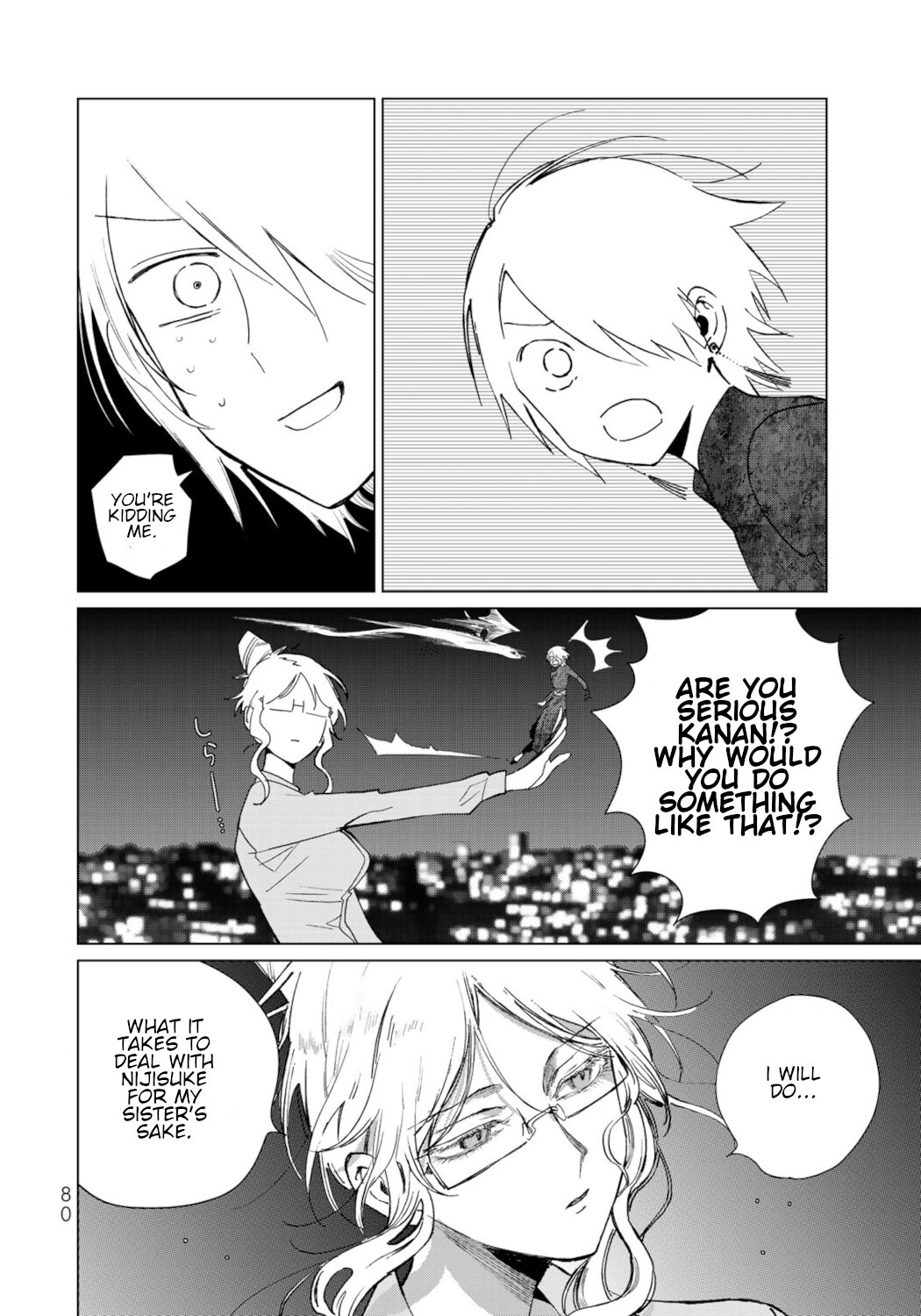 Kuroha & Nijisuke: Black Witch’s Divertimento Chapter 18 page 22 - Chapter 18: incitement