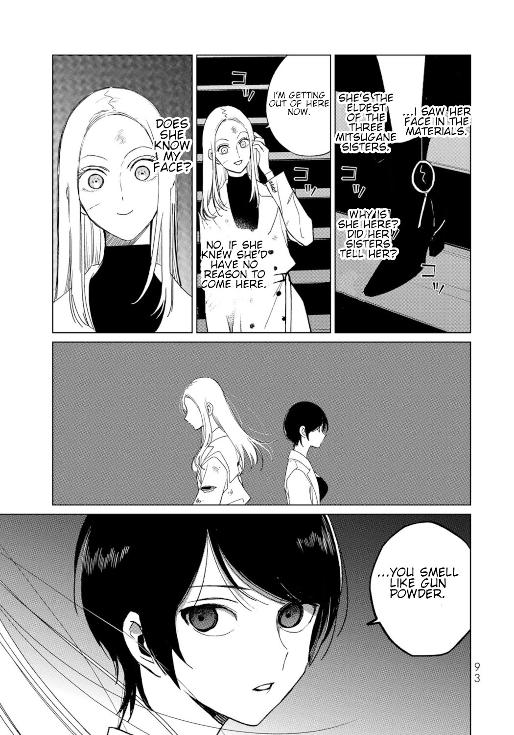 Kuroha & Nijisuke: Black Witch’s Divertimento Chapter 18 page 35 - Chapter 18: incitement