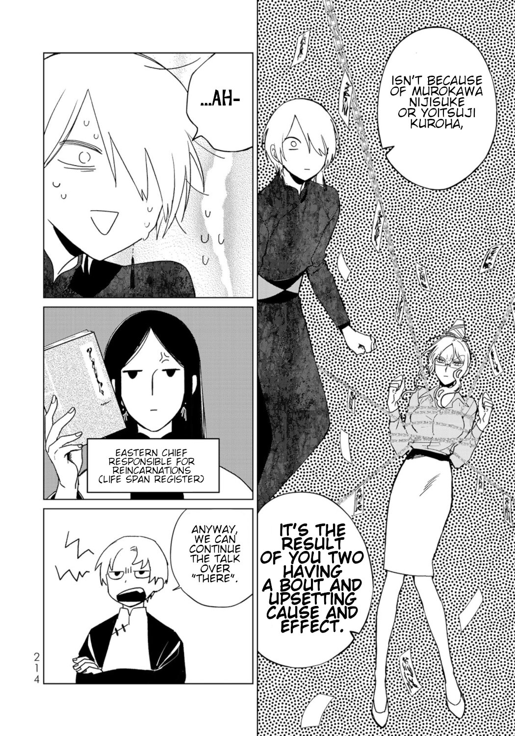 Kuroha & Nijisuke: Black Witch’s Divertimento Chapter 21 page 16 - Chapter 21: Mediation