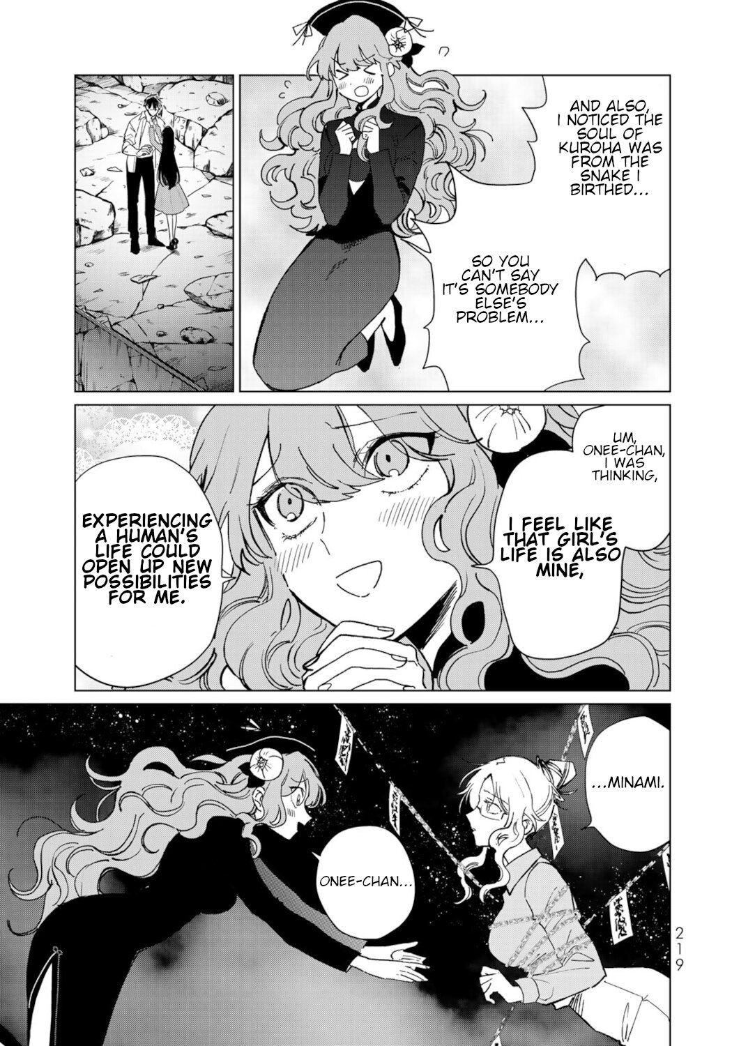 Kuroha & Nijisuke: Black Witch’s Divertimento Chapter 21 page 21 - Chapter 21: Mediation