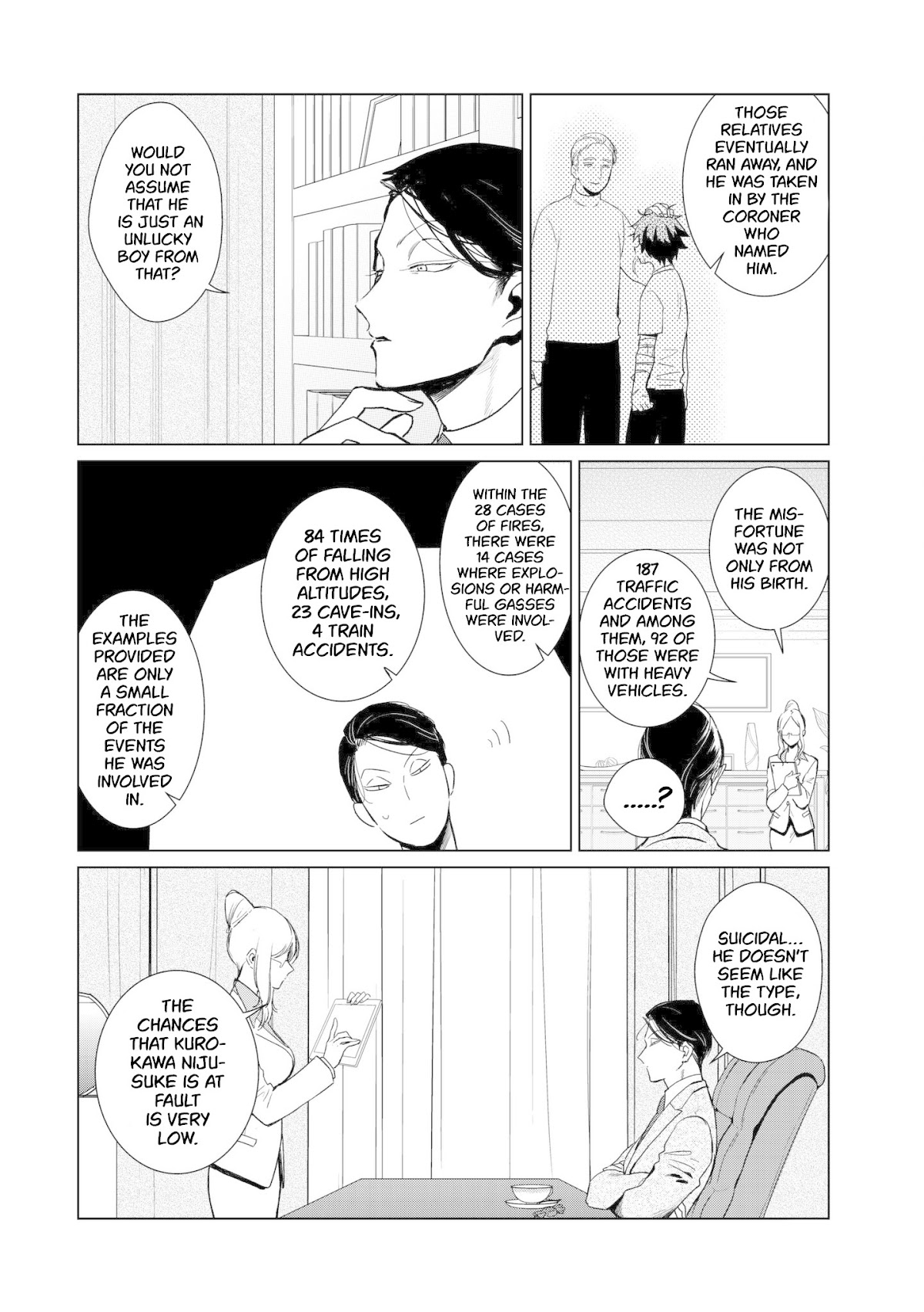 Kuroha & Nijisuke: Black Witch’s Divertimento Chapter 3 page 15 - Chapter 3: Inspection