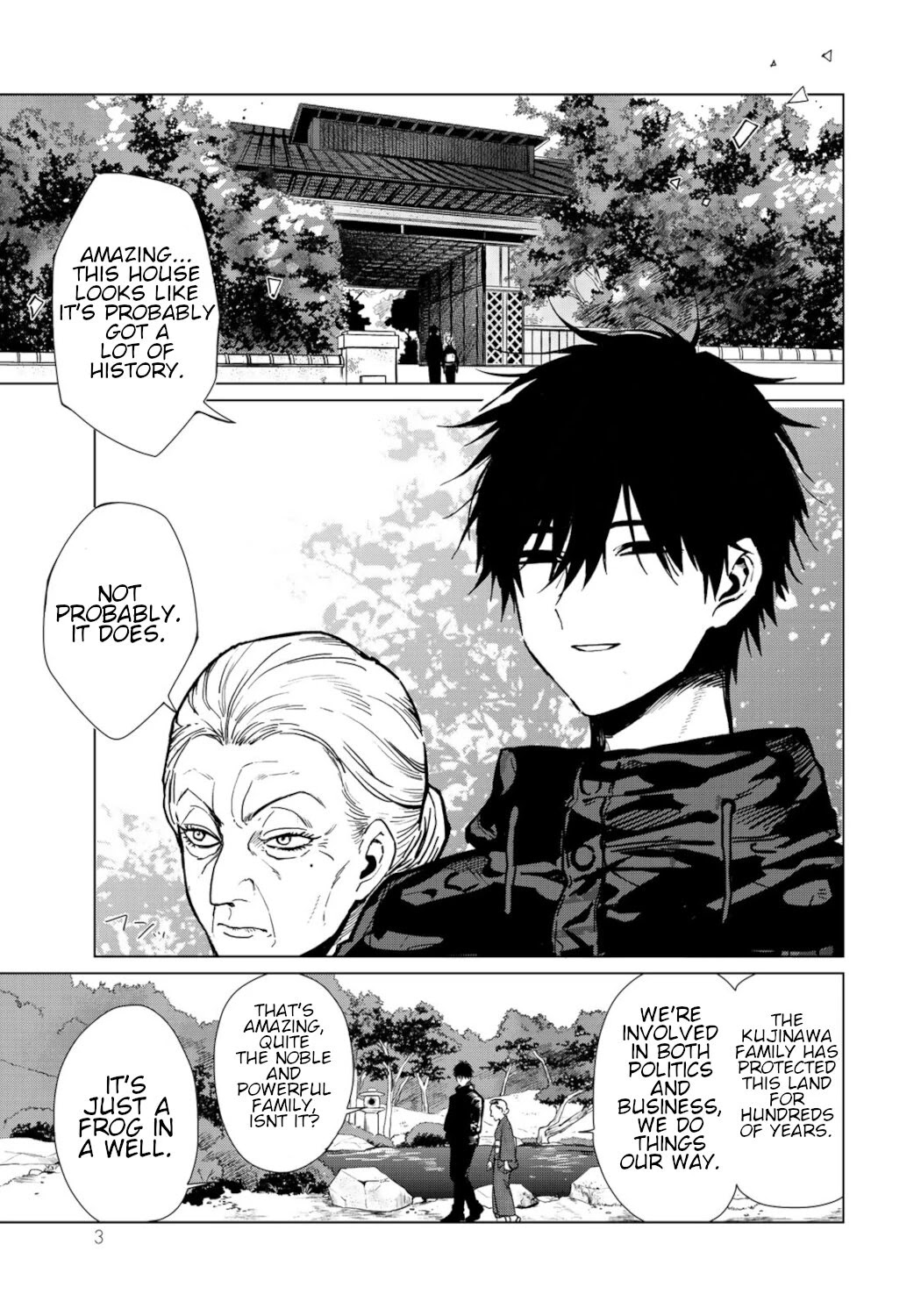 Kuroha & Nijisuke: Black Witch’s Divertimento Chapter 5 page 1 - Chapter 5: The Deceased