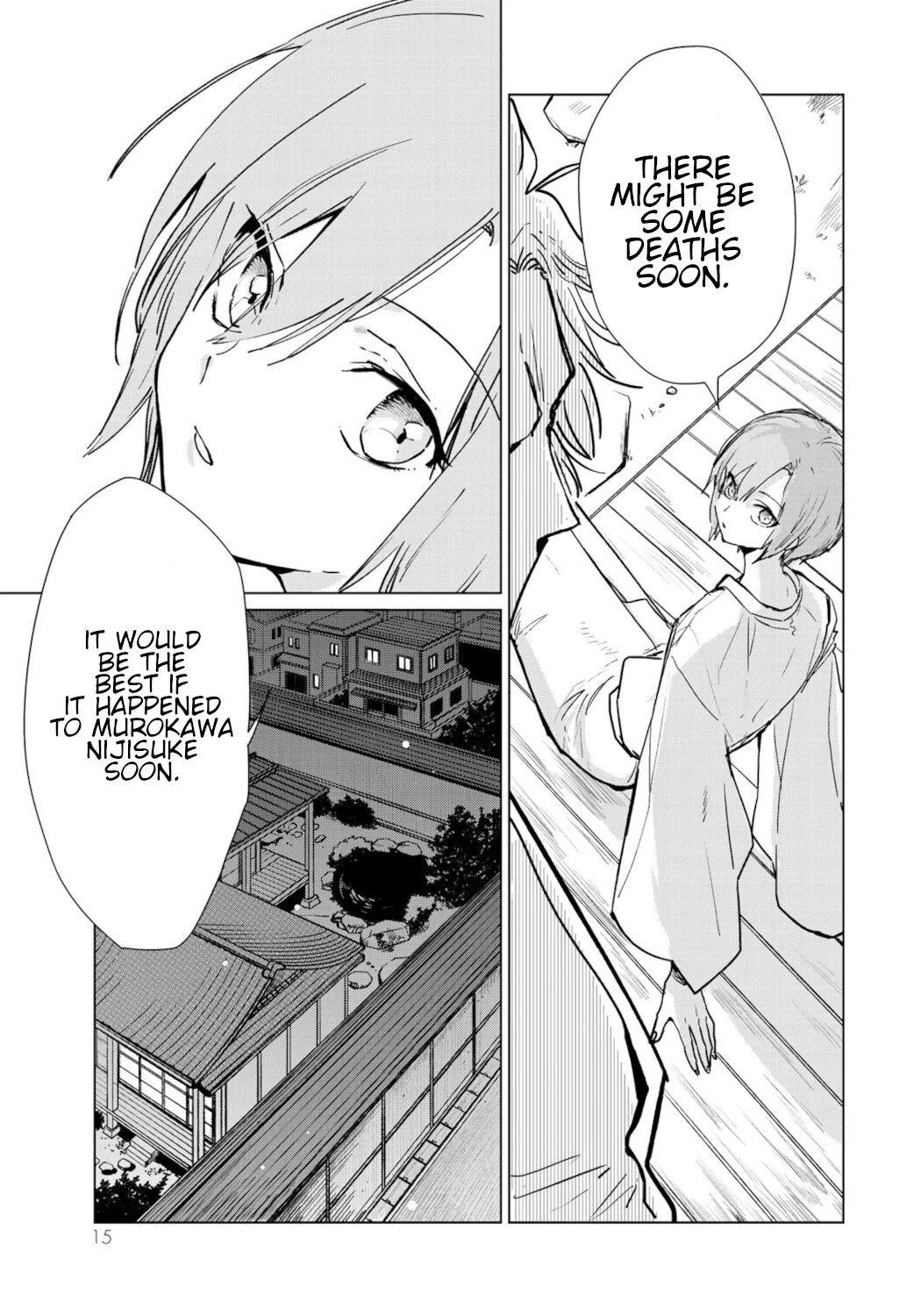 Kuroha & Nijisuke: Black Witch’s Divertimento Chapter 5 page 13 - Chapter 5: The Deceased