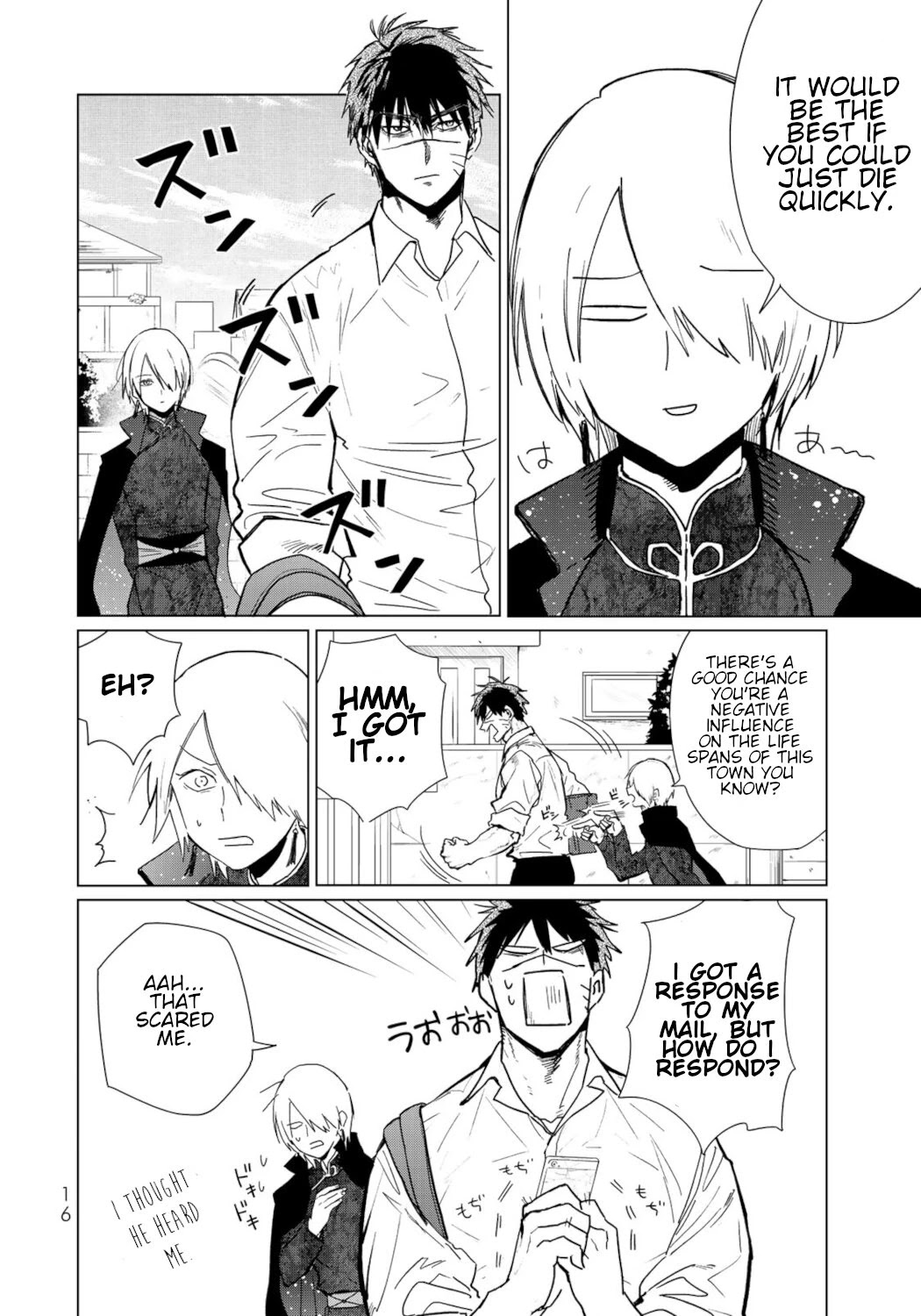 Kuroha & Nijisuke: Black Witch’s Divertimento Chapter 5 page 14 - Chapter 5: The Deceased