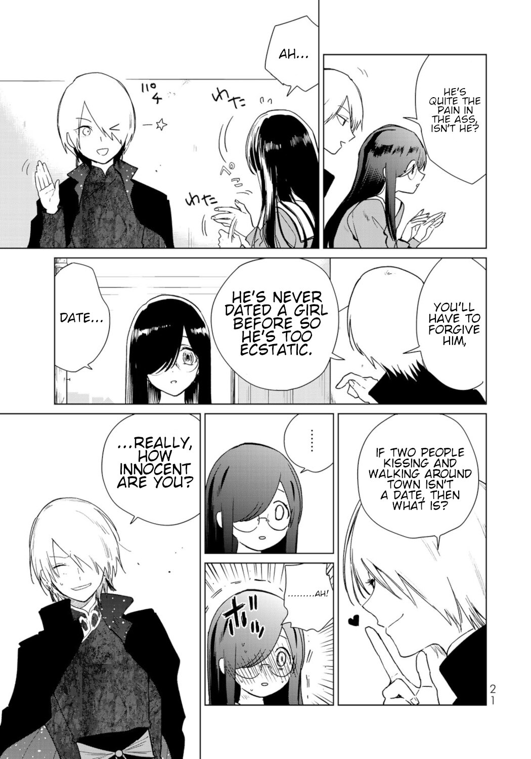 Kuroha & Nijisuke: Black Witch’s Divertimento Chapter 5 page 19 - Chapter 5: The Deceased