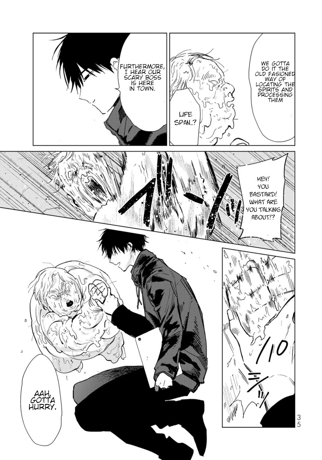 Kuroha & Nijisuke: Black Witch’s Divertimento Chapter 5 page 33 - Chapter 5: The Deceased