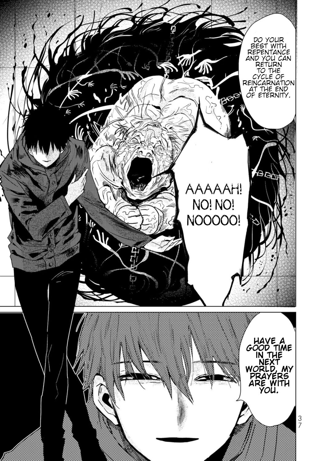 Kuroha & Nijisuke: Black Witch’s Divertimento Chapter 5 page 35 - Chapter 5: The Deceased