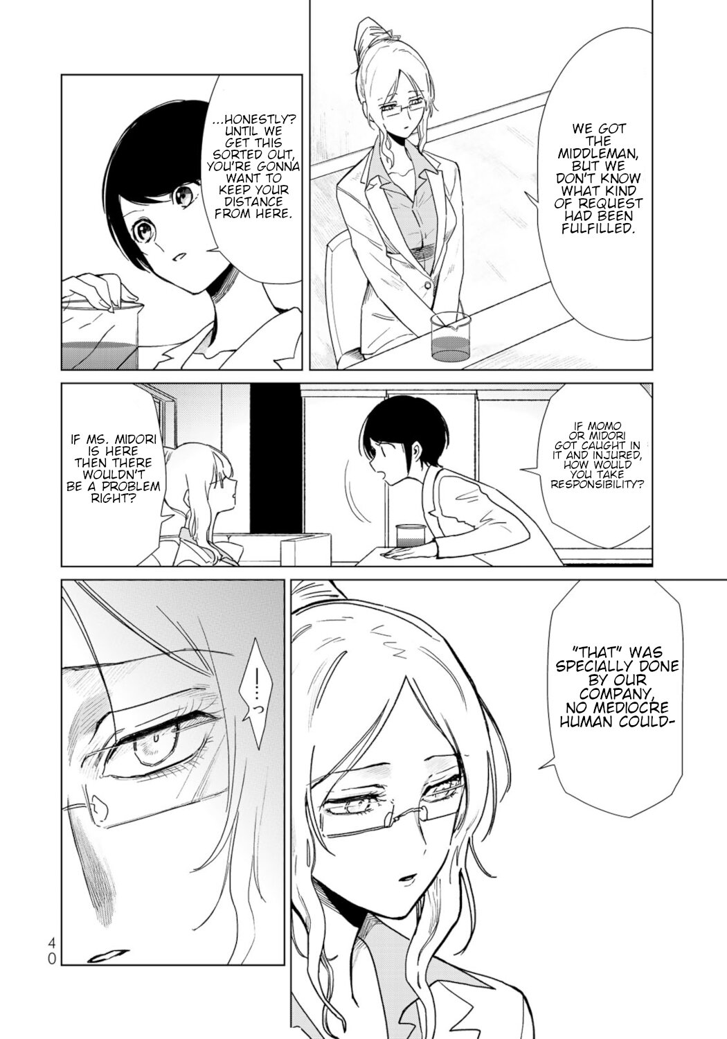 Kuroha & Nijisuke: Black Witch’s Divertimento Chapter 5 page 38 - Chapter 5: The Deceased
