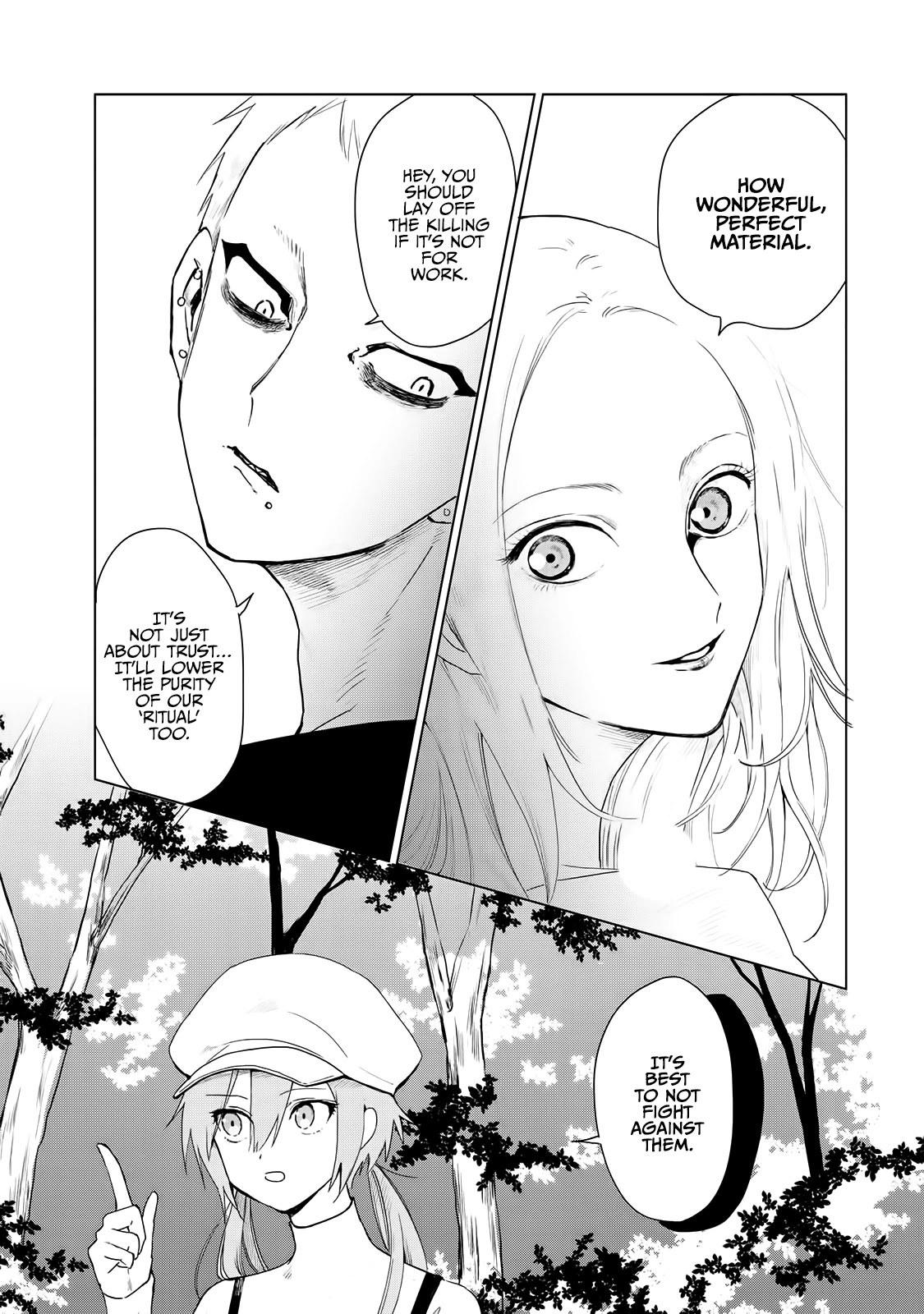 Kuroha & Nijisuke: Black Witch’s Divertimento Chapter 7 page 18 - Chapter 7: Bad Luck