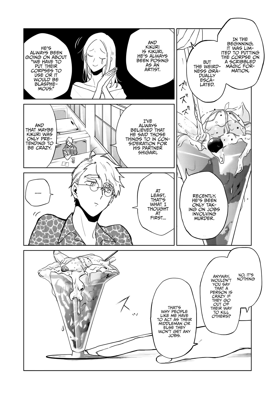 Kuroha & Nijisuke: Black Witch’s Divertimento Chapter 7 page 3 - Chapter 7: Bad Luck
