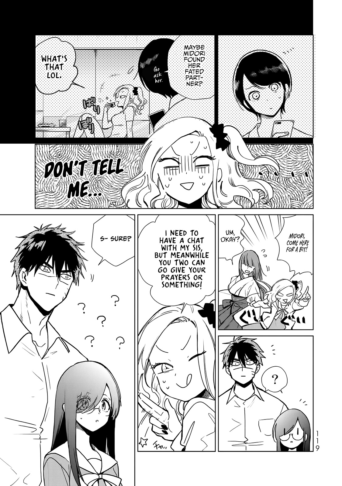 Kuroha & Nijisuke: Black Witch’s Divertimento Chapter 7 page 8 - Chapter 7: Bad Luck