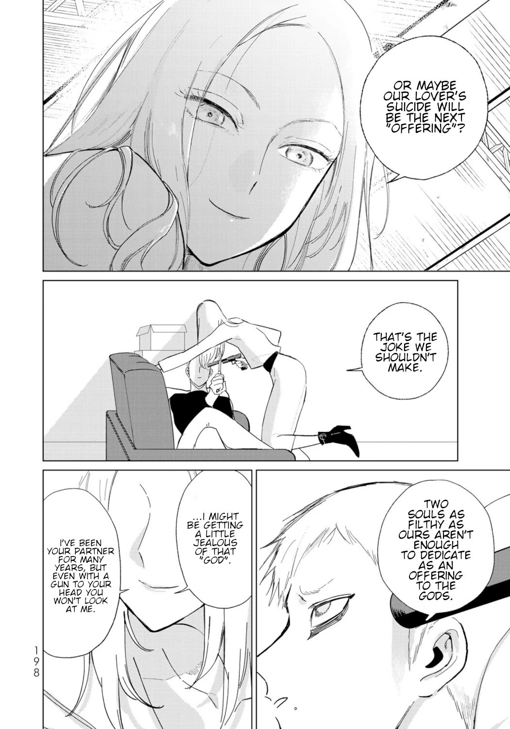 Kuroha & Nijisuke: Black Witch’s Divertimento Chapter 9 page 14 - Chapter 9: Intimate Relationship