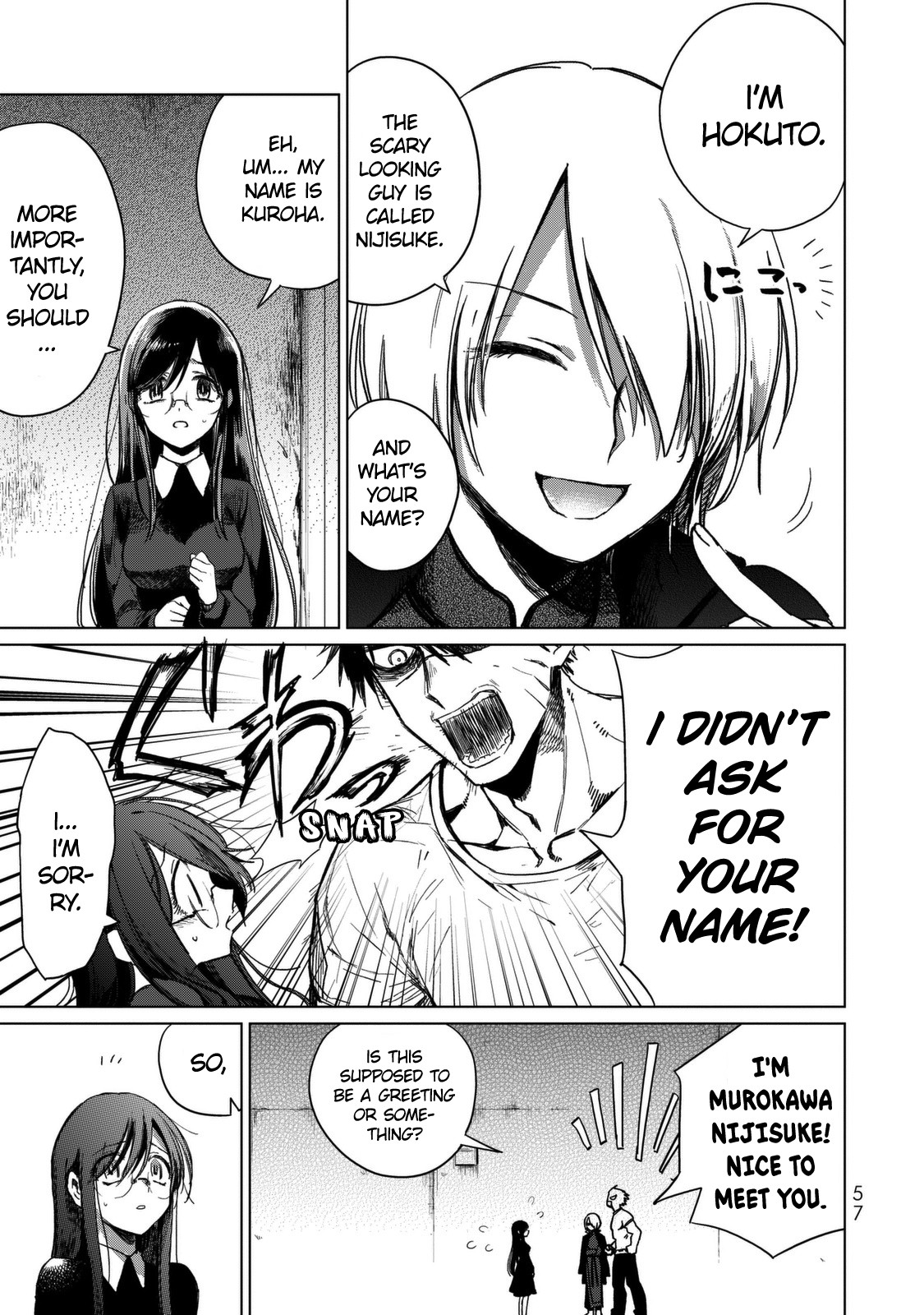 Kuroha to Nijisuke Chapter 2 page 11 - Chapter 2: Break: The Escape