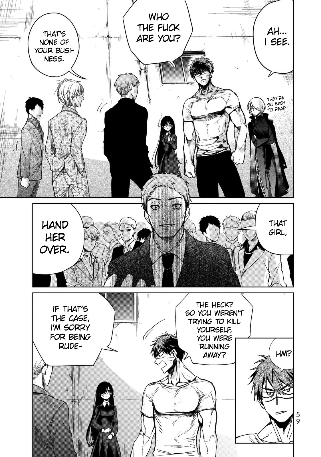 Kuroha to Nijisuke Chapter 2 page 13 - Chapter 2: Break: The Escape