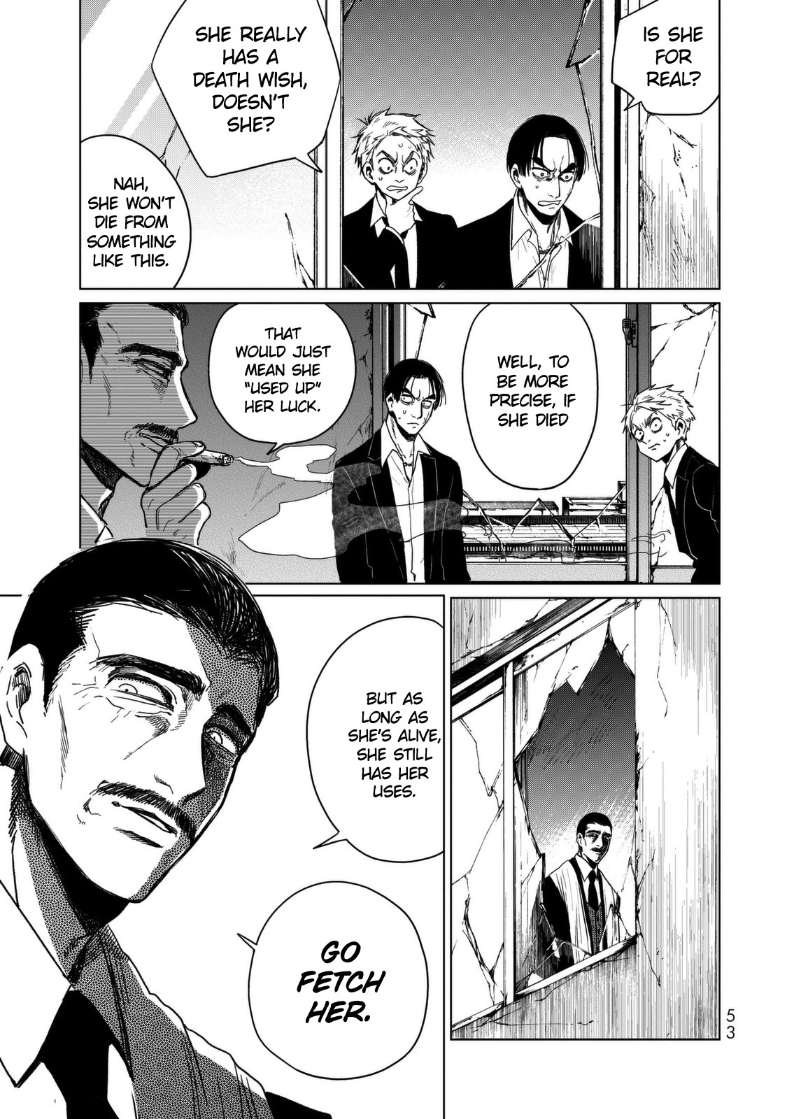 Kuroha to Nijisuke Chapter 2 page 7 - Chapter 2: Break: The Escape