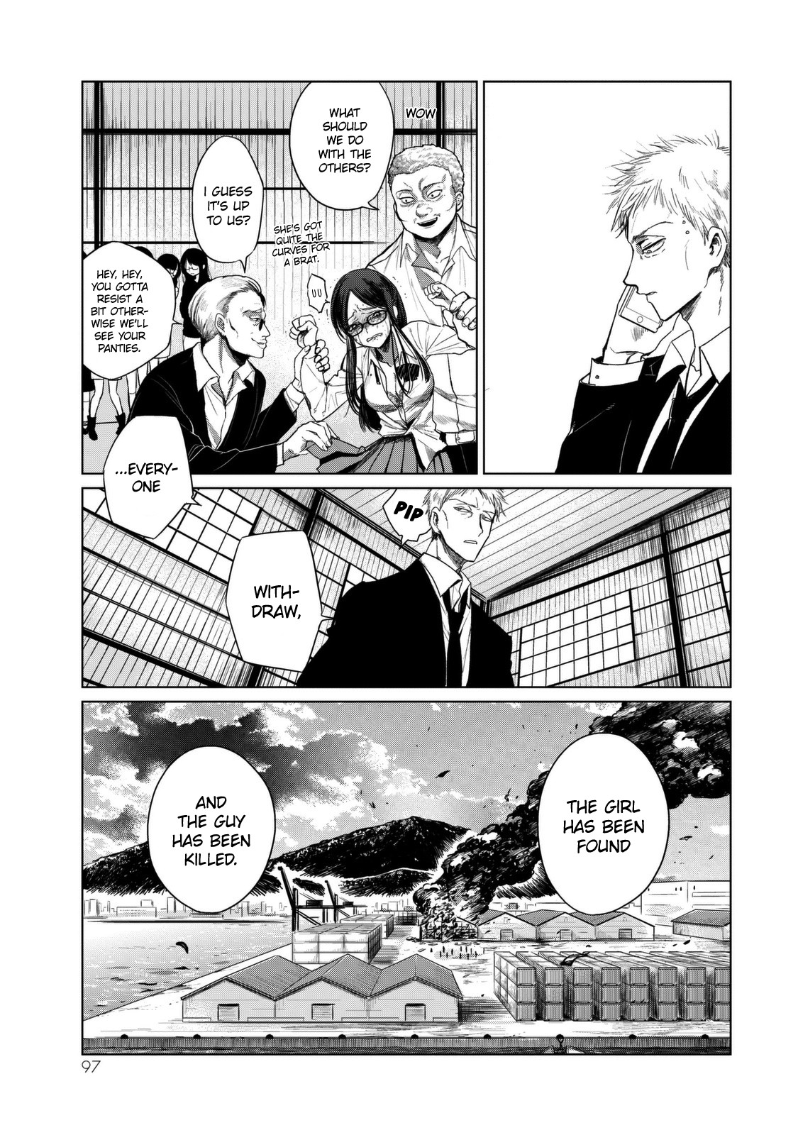 Kuroha to Nijisuke Chapter 3 page 3 - Chapter 3: Rapid: The Convergence