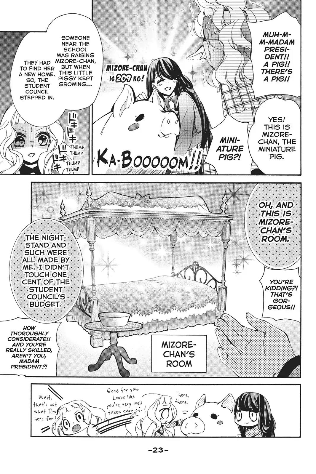 Kurohyou to 16-sai Chapter 21 page 23 - Chapter 21: Sweet Girls' Talk