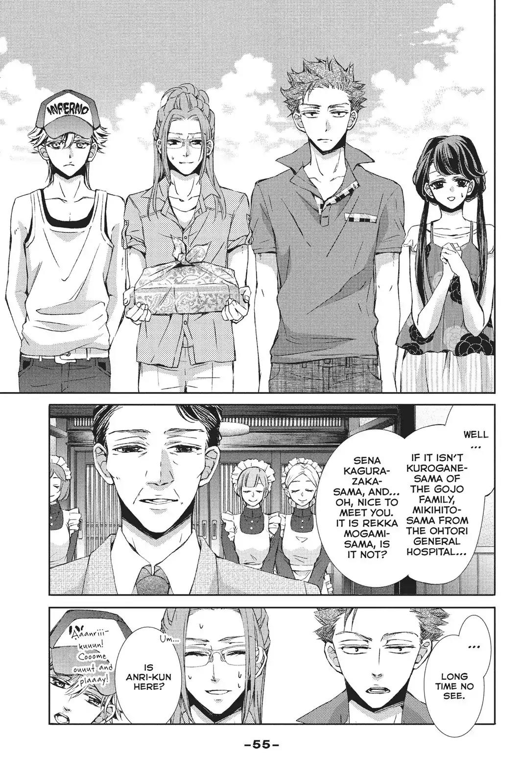 Kurohyou to 16-sai Chapter 26 page 15 - Chapter 26: Embraced Warmth