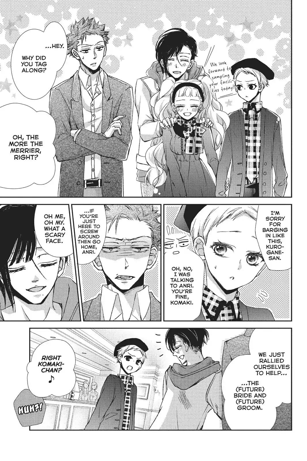 Kurohyou to 16-sai Chapter 28 page 15 - Chapter 28: The Too Beautiful Bride
