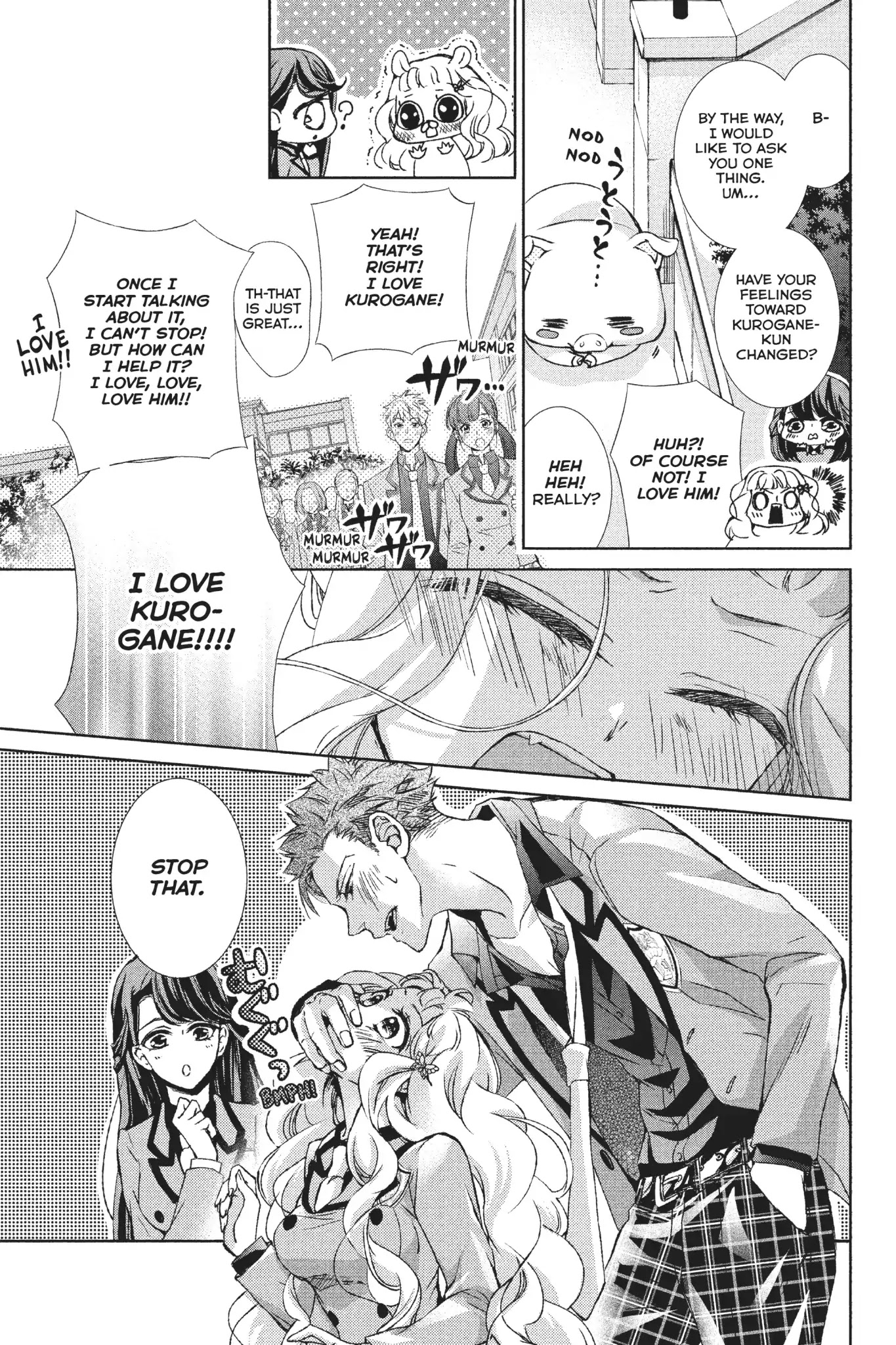 Kurohyou to 16-sai Chapter 30 page 11 - Chapter 30: Vol.8 Trap 30: Aftereffects of the Kiss