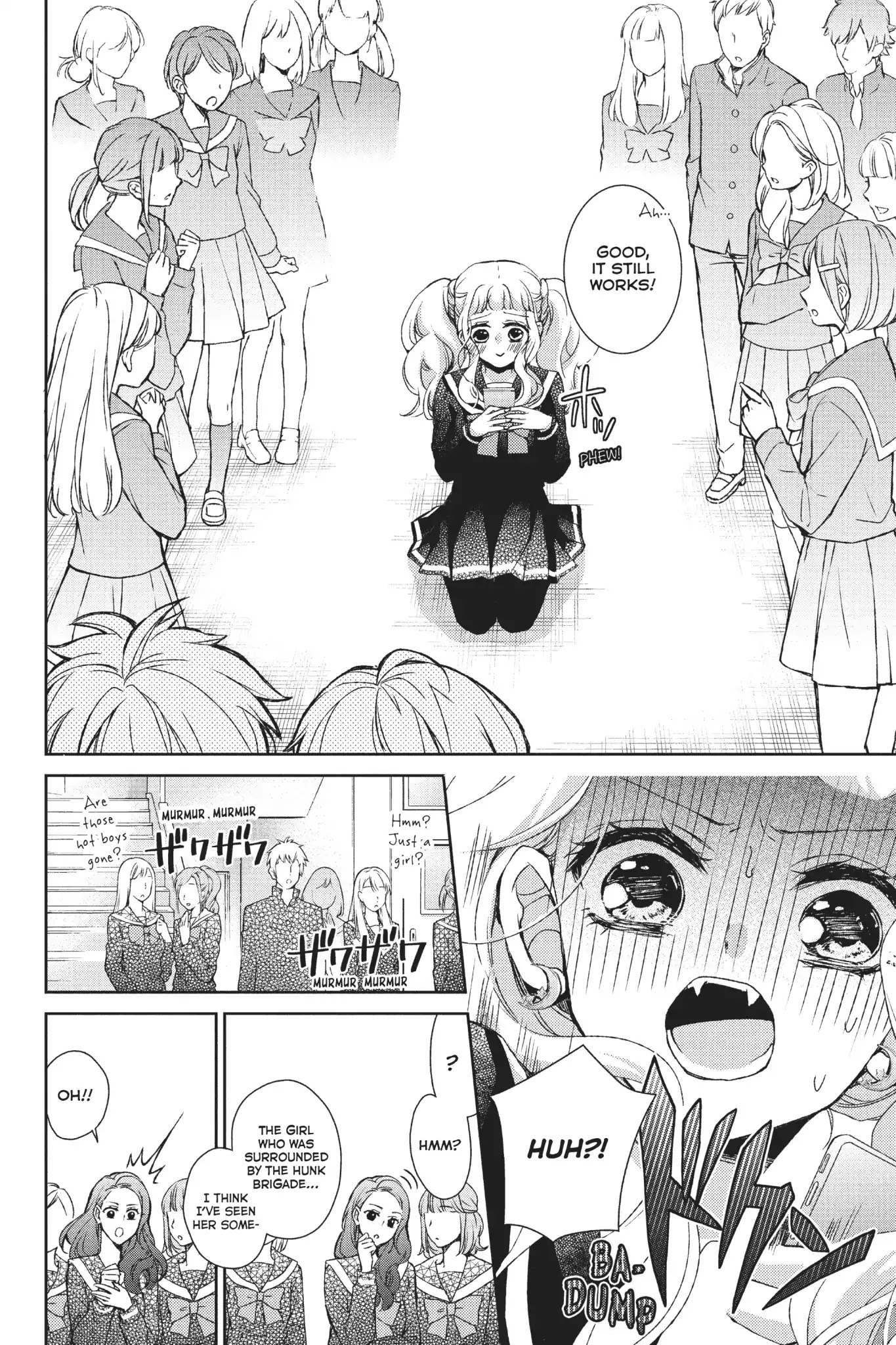 Kurohyou to 16-sai Chapter 30 page 35 - Chapter 30: Vol.8 Trap 30: Aftereffects of the Kiss