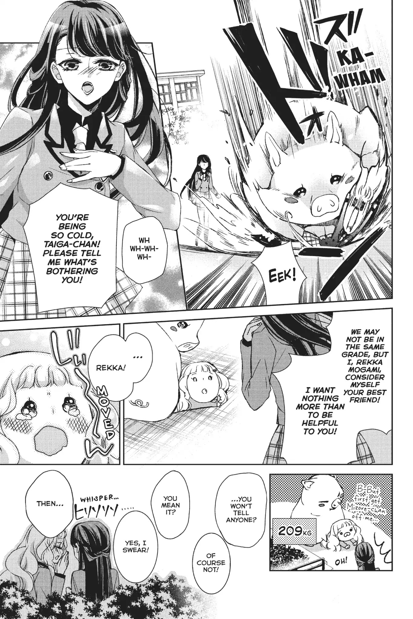 Kurohyou to 16-sai Chapter 30 page 7 - Chapter 30: Vol.8 Trap 30: Aftereffects of the Kiss