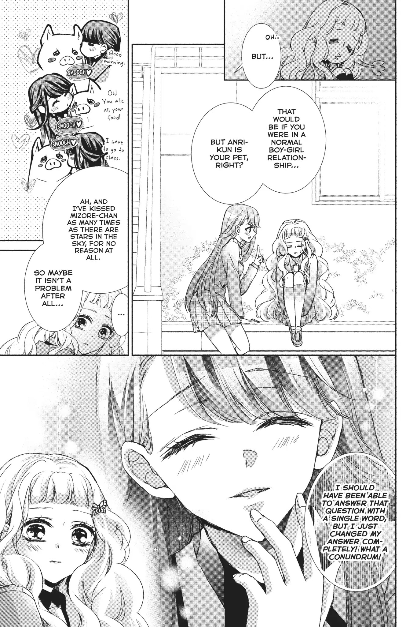 Kurohyou to 16-sai Chapter 30 page 9 - Chapter 30: Vol.8 Trap 30: Aftereffects of the Kiss